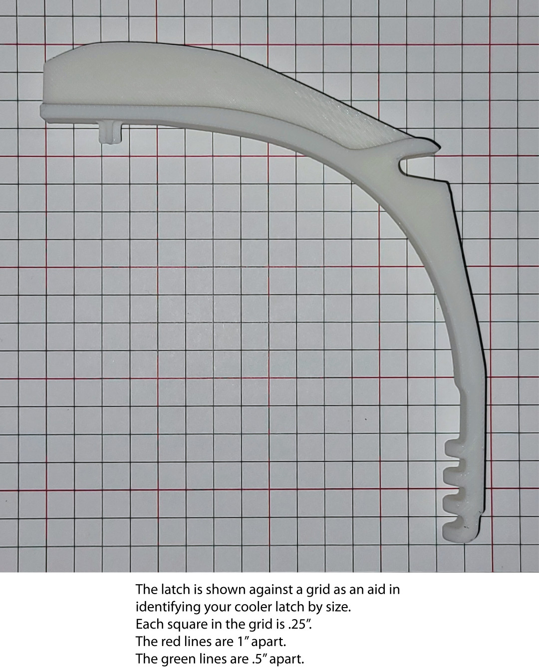 Latch Replacement For Playmate Igloo 16-Quart Cooler