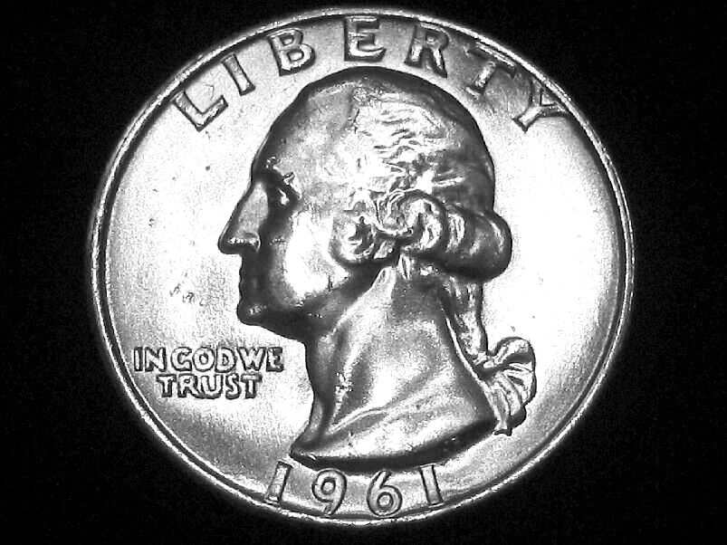 1961-D Washington Quarter --- Choice Uncirculated