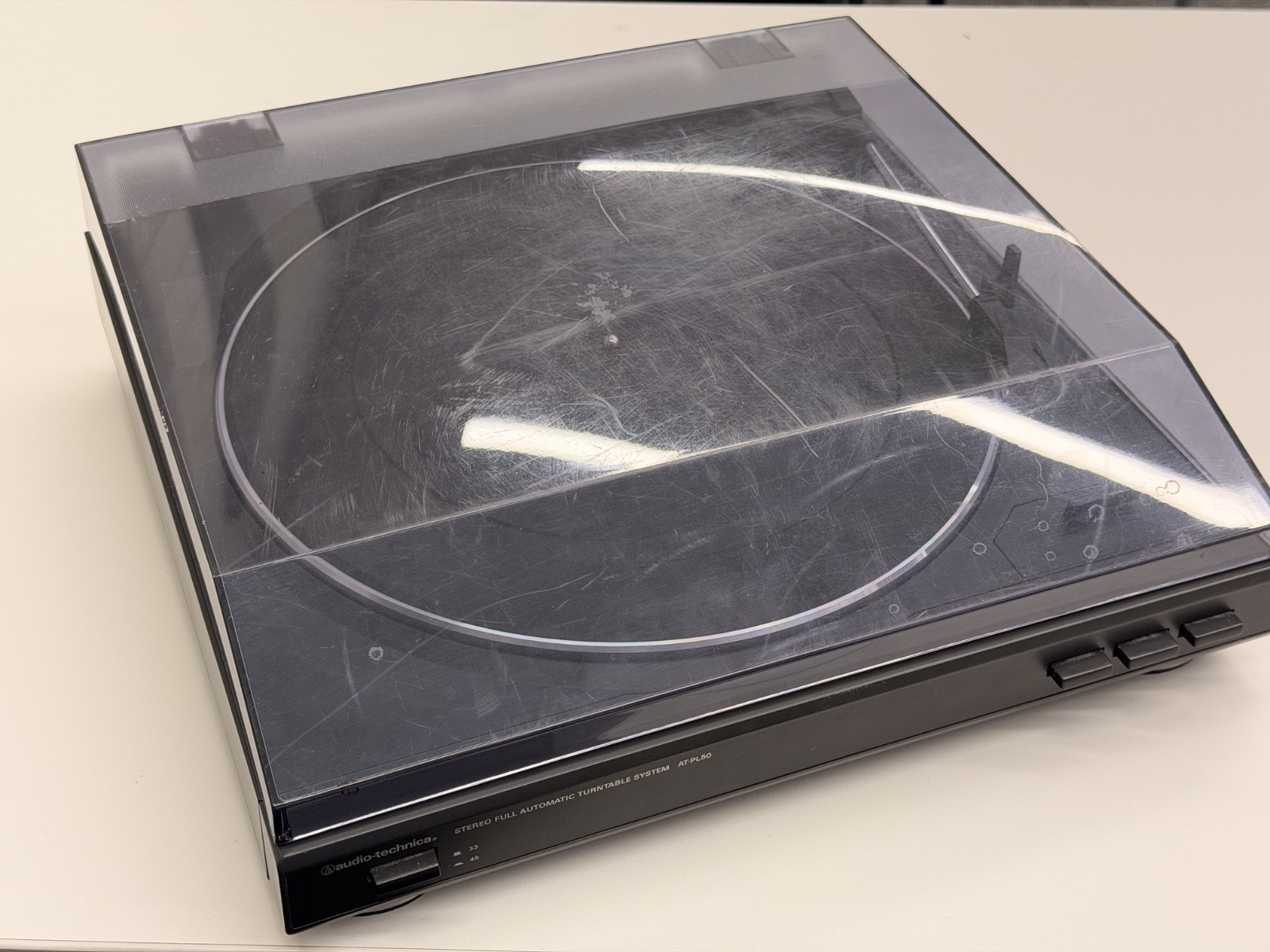 WORKING Audio-Technica AT-PL50 Automatic Turntable (SEE VIDEO!)