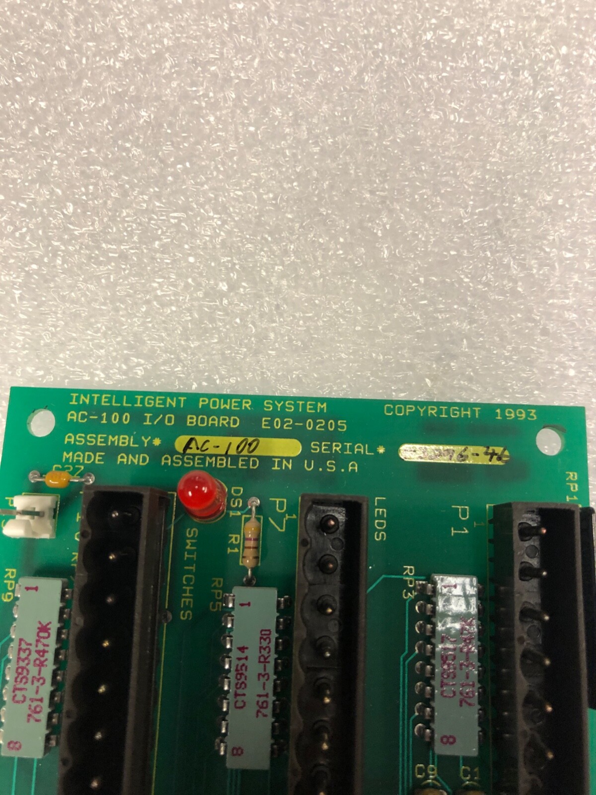 Entertainment Technology / IPS AC-100 I/O board