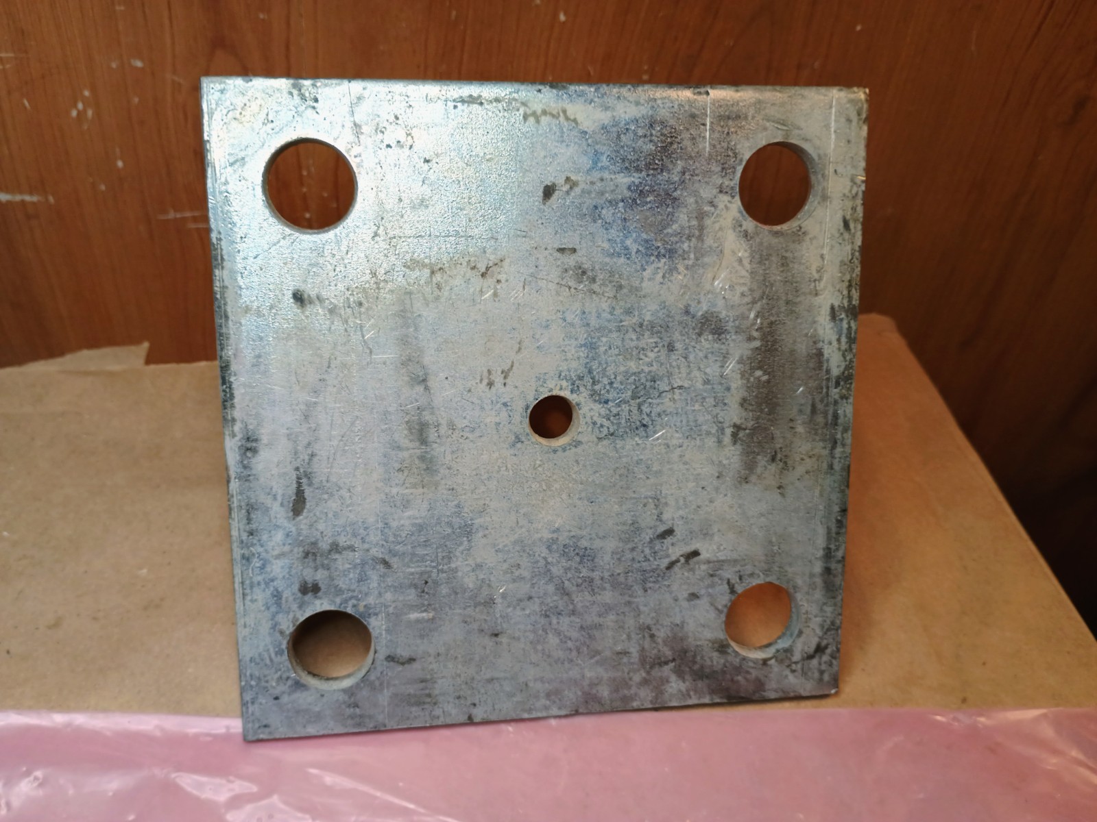 Eaton B-Line B281 Square Post Base Zinc Plated - Fast Ship