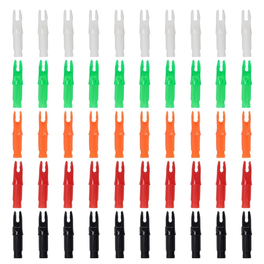 Professional Carbon Arrow Nocks Pack of 50 Balance and Stability Guaranteed