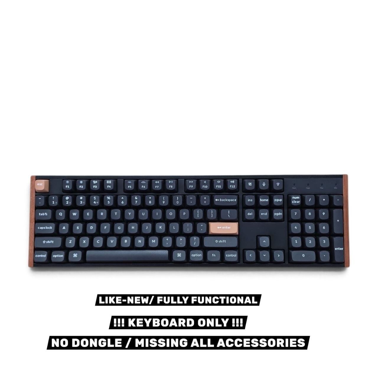 Keychron K10 HE 100% Custom Hall Effect Mechanical Gaming Keyboard QMK Black