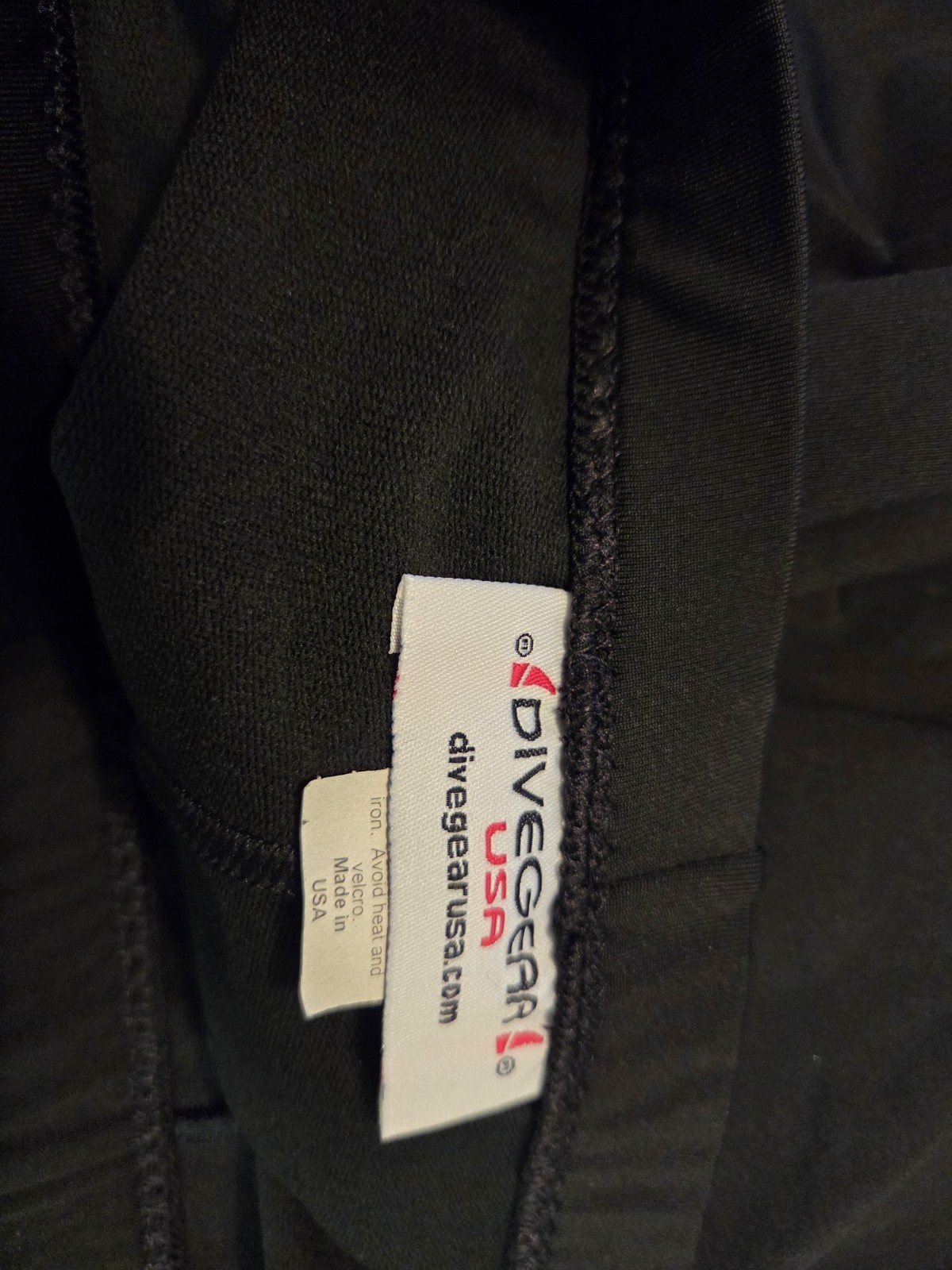 Divegear Polypro Dive Shorts. Usa.large.black. 96% Polypropylene