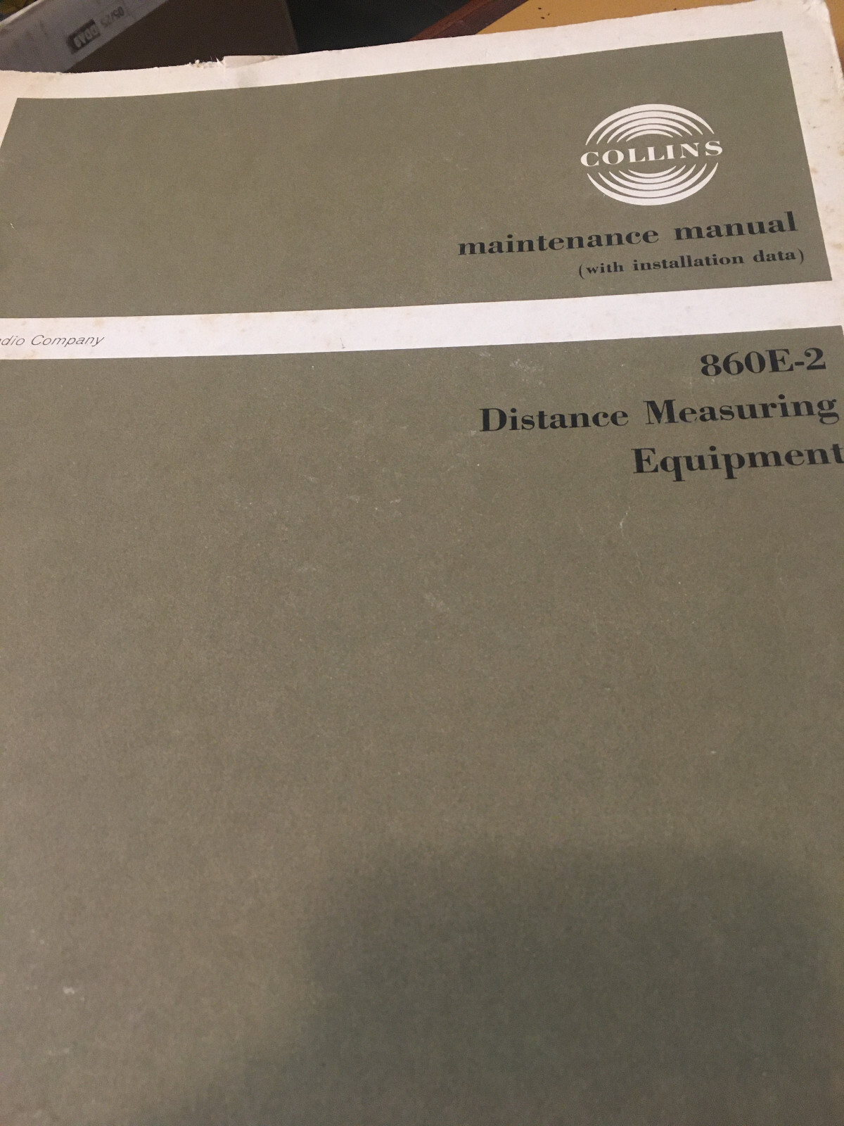 Collins 860E-2 DME Install Manual