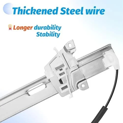 Rear Right Passenger Side Power Window Regulator with Motor Compatible with