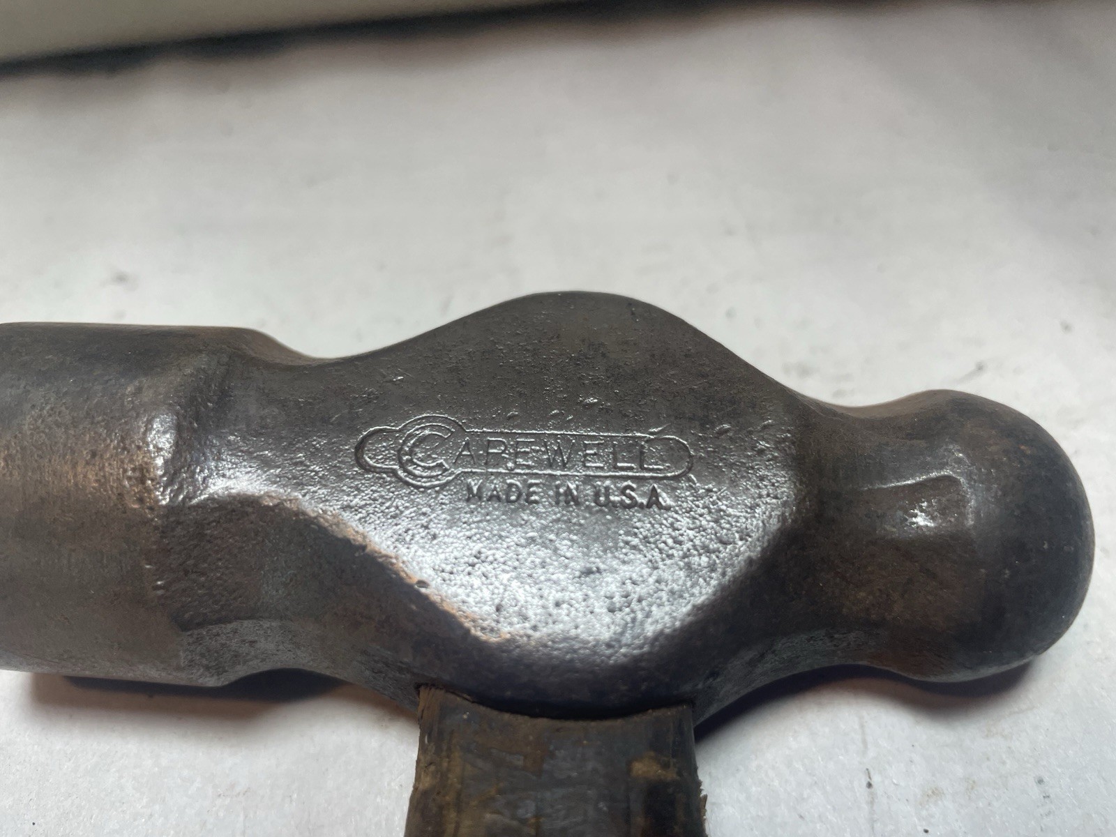 Vintage Carewell Ball Peen Hammer Mechanics Tool