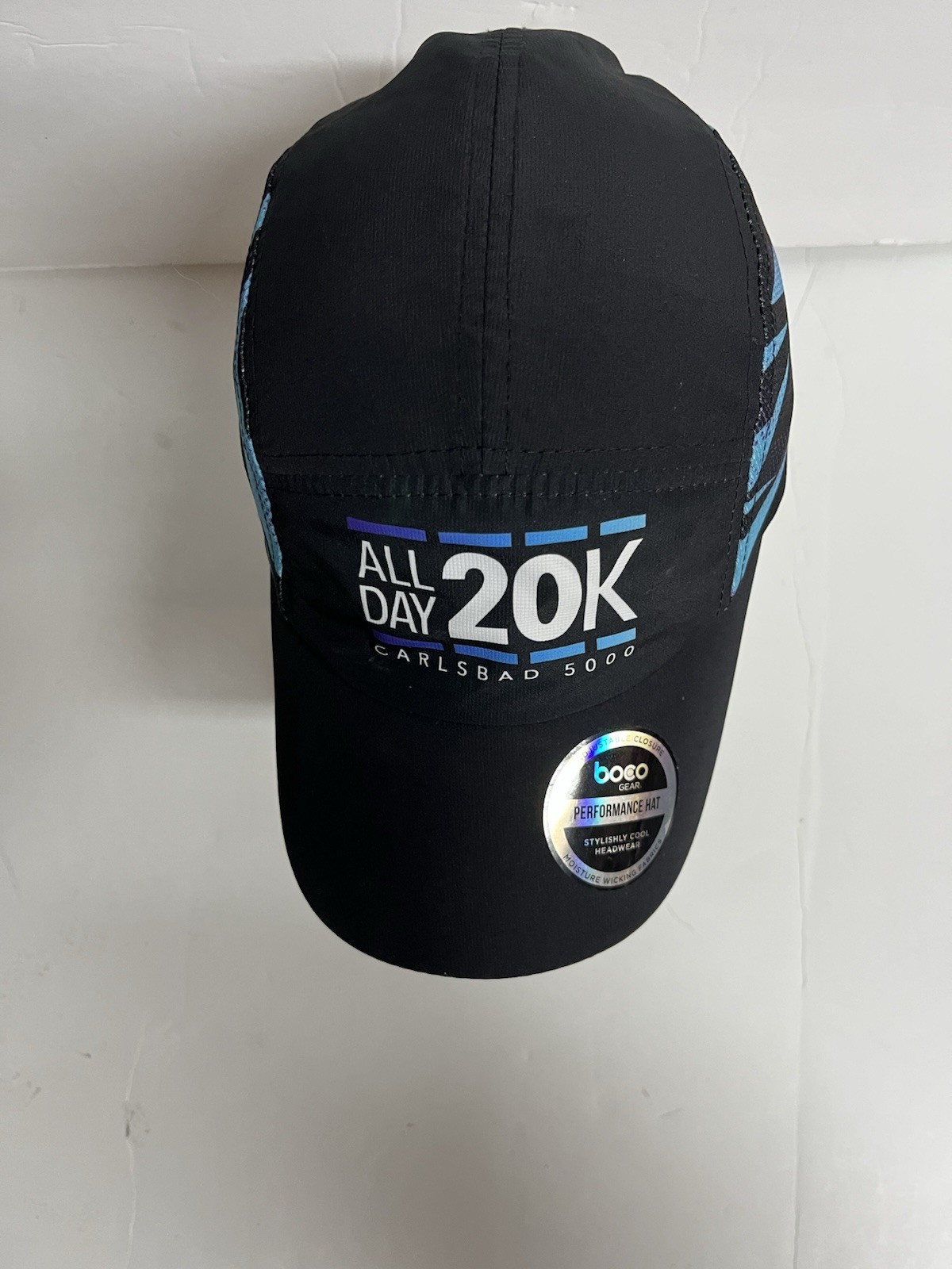 BOCO Gear Performance Running Hat Cap One Size Moisture-Wicking Adjustable