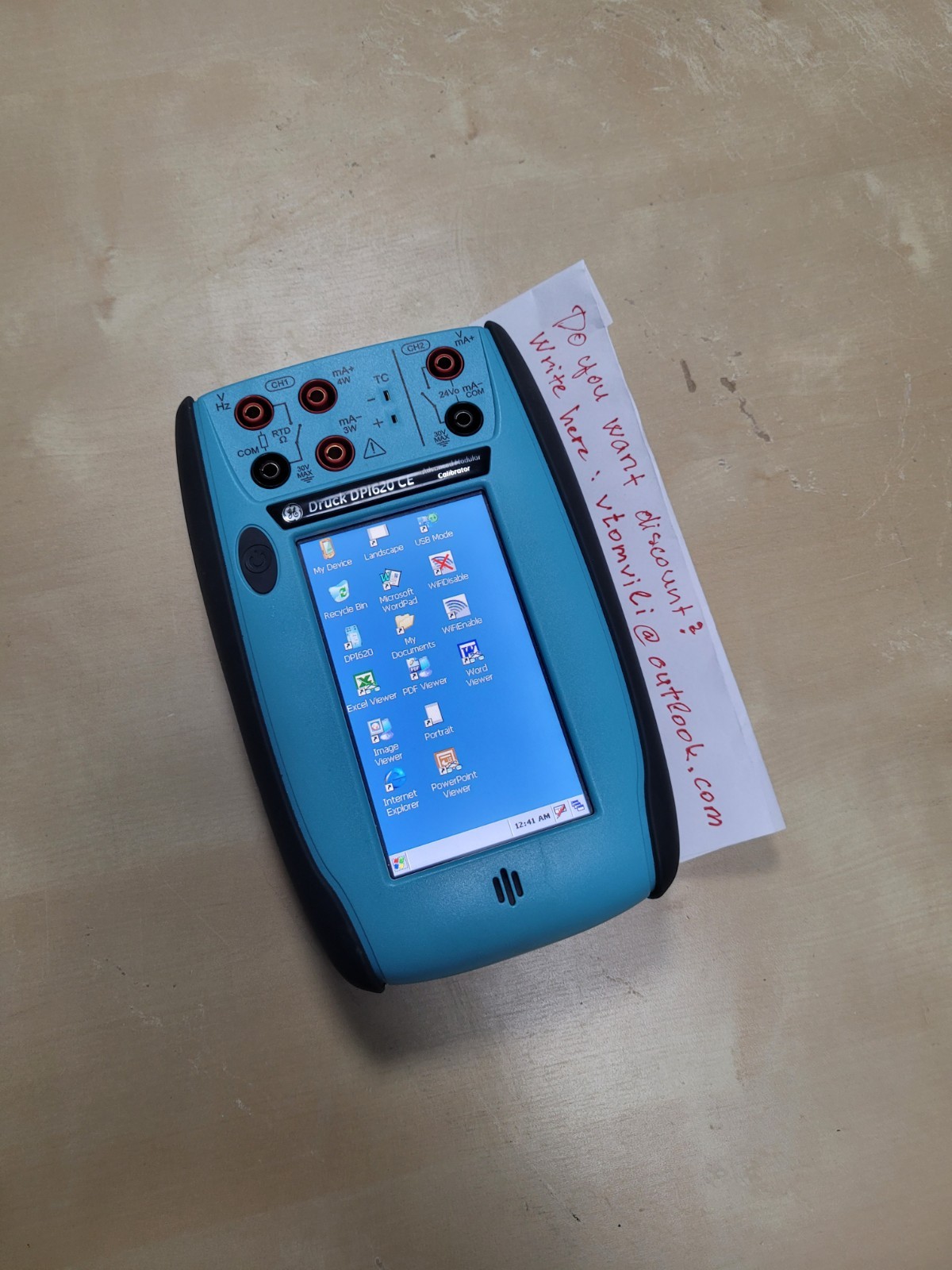 Druck DPI 620 CE multifunction process calibrator