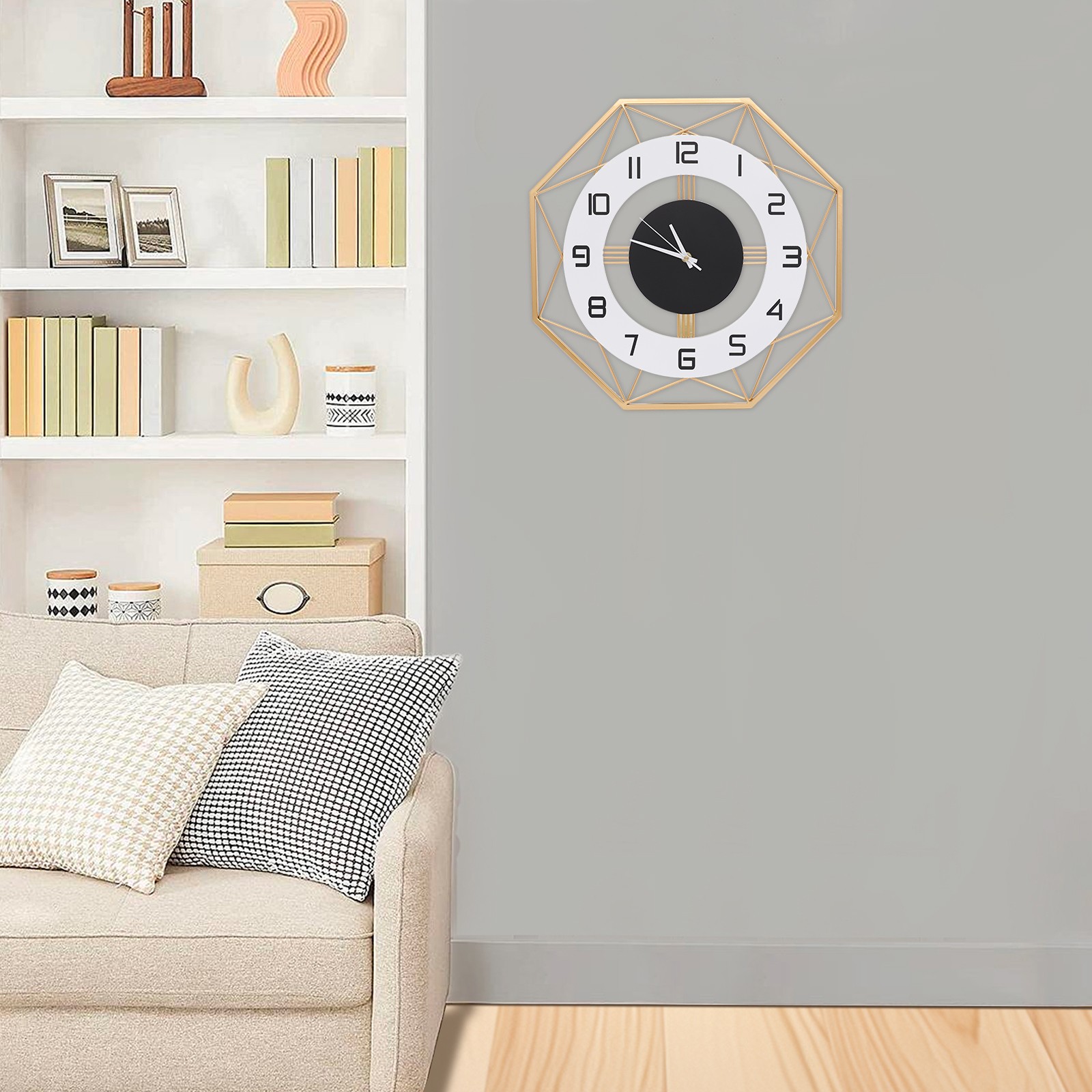 Modern Wall Clock Decorative Indoor Wall Clock, Wall Mounted Clock for Home?
