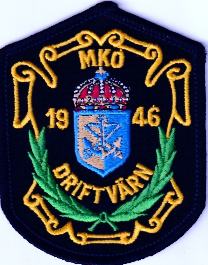Sweden army Industrial Home Guard Naval Command East Muskö  patch