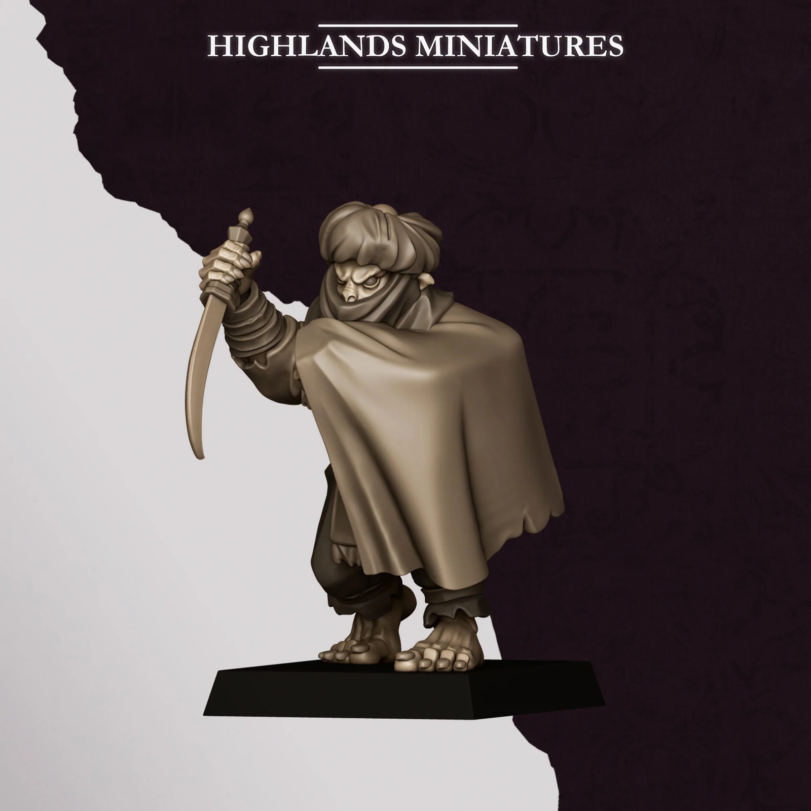 Hobgoblin Backstabbers Command Group - 28-32mm - Resin Tabletop Miniature