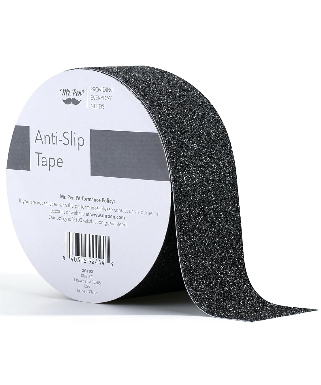 Mr. Pen- Grip Tape, 2 Inch, 23 Feet, Anti Slip/Non 2 23 Black