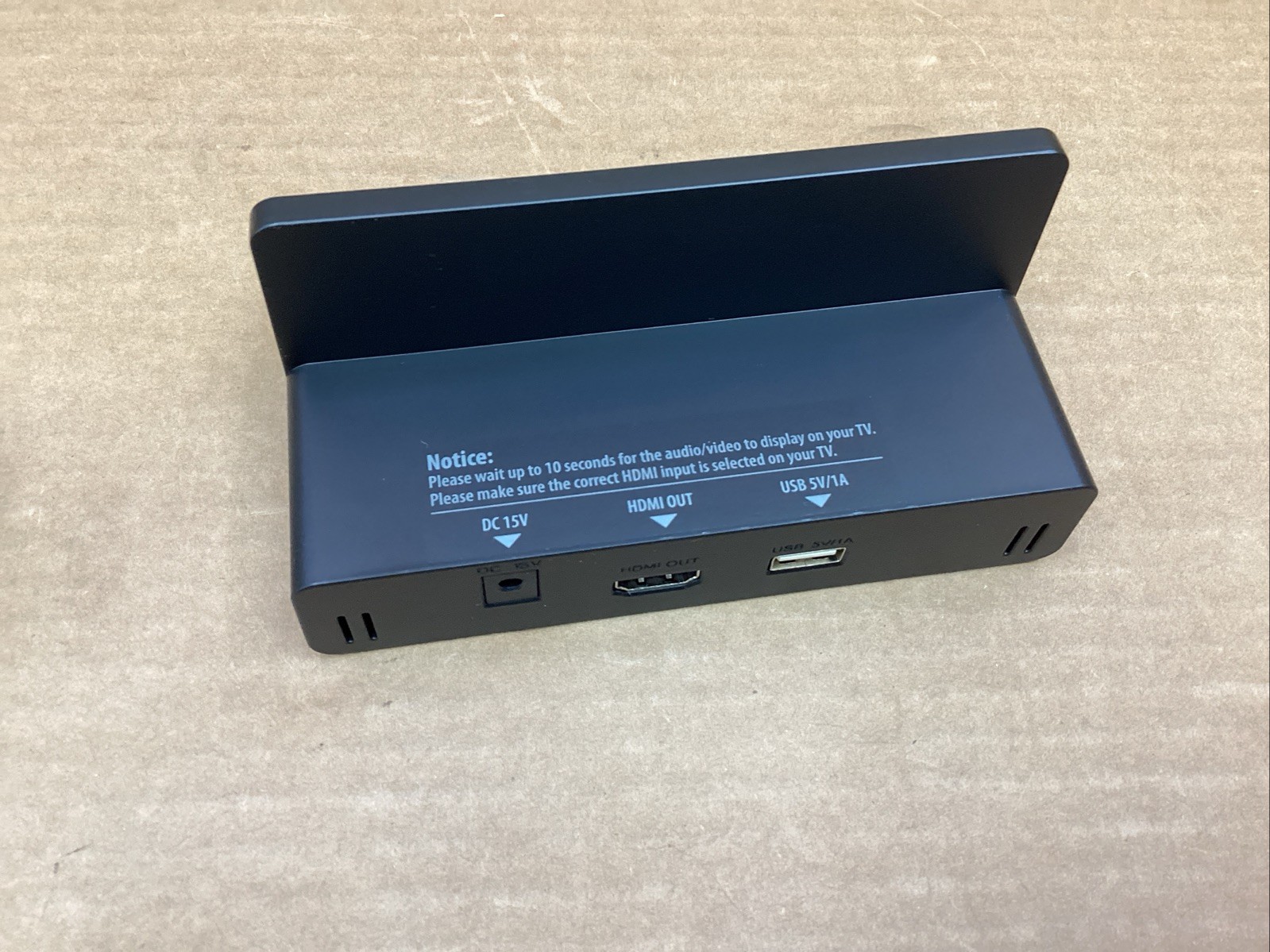 Rocketfish RF-NSDKHU TV Dock Kit For Nintendo Switch - Black
