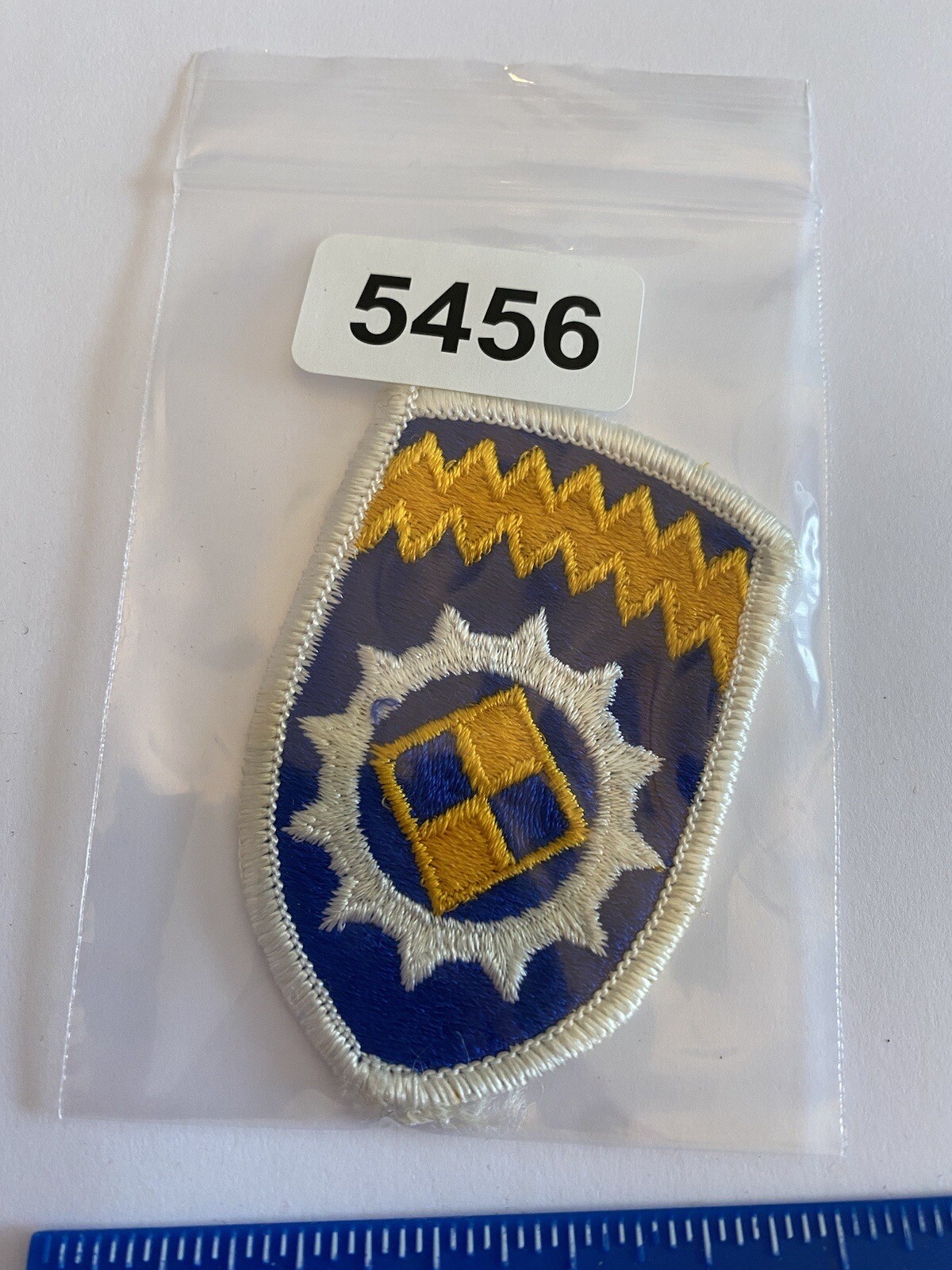 US Army Alaska Support Command Patch Full Color Patch INV5456