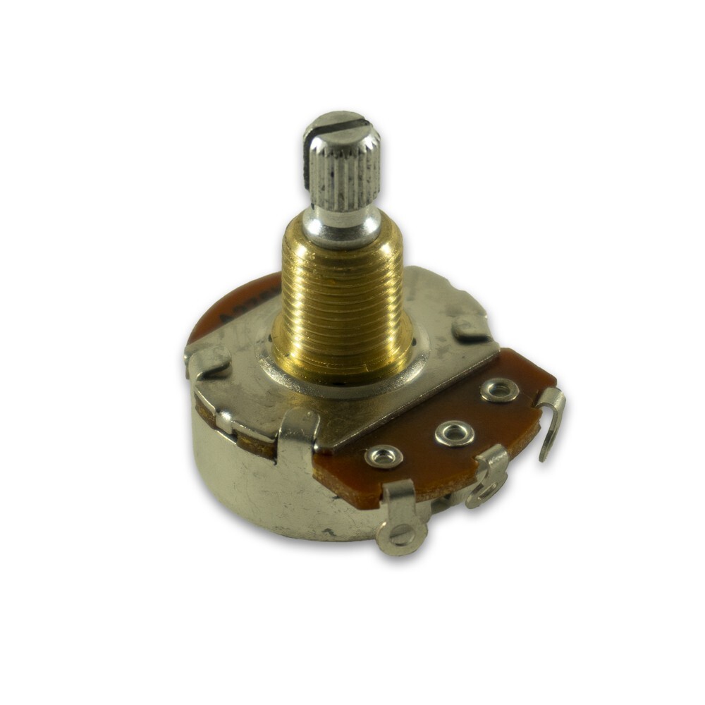 Centralab® 275k Audio Taper Potentiometer +/- 9% Tolerance Split Shaft 1pc