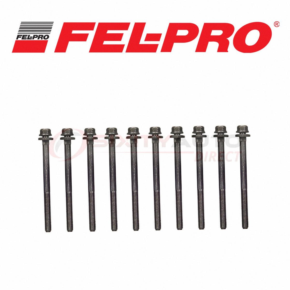 Fel-Pro Cylinder Head Bolt Set for 1996-2007 Dodge Caravan 2.4L L4 - Engine bm