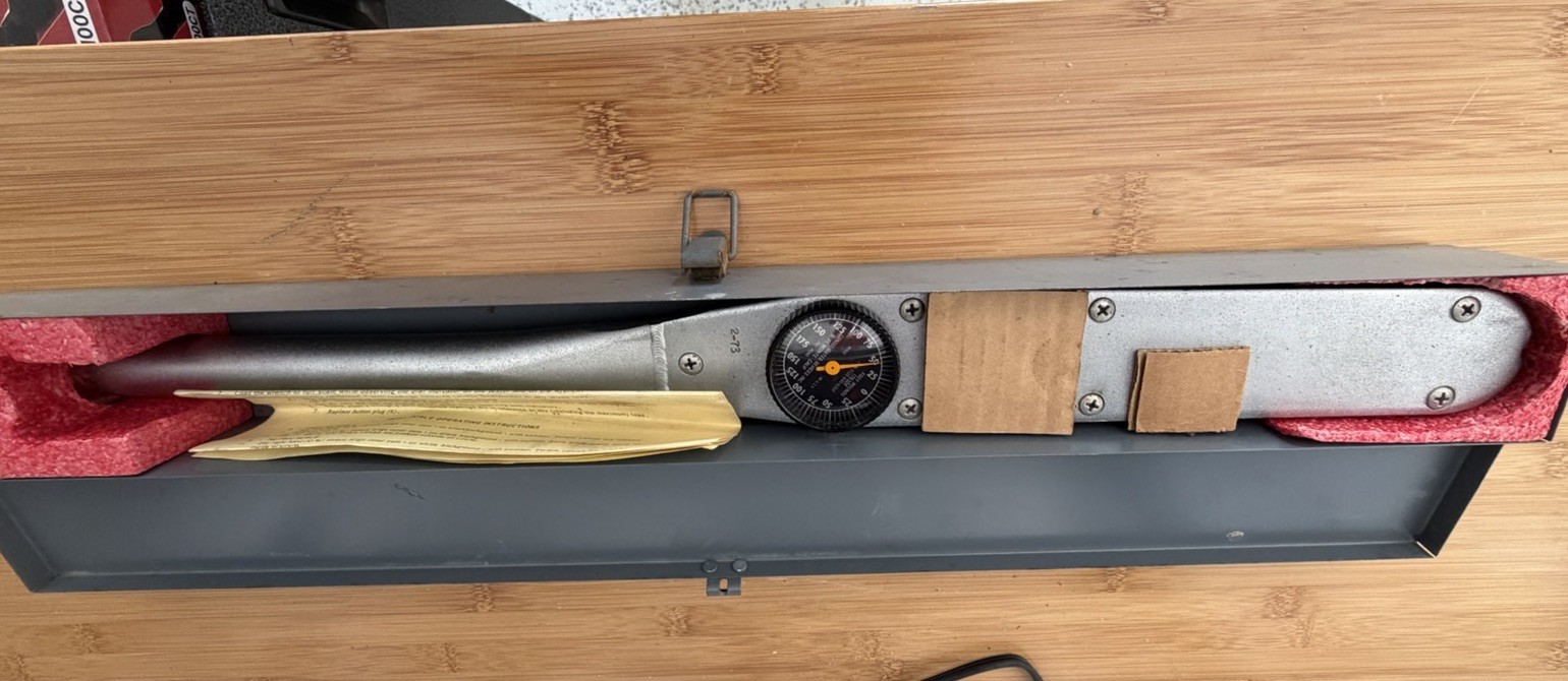 Torque Wrench - Consolidated Devices Inc.  Model 1753DF - Vintage