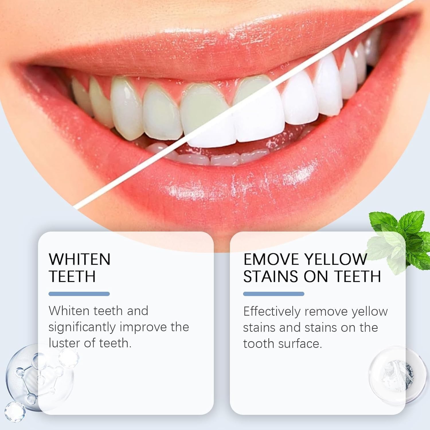 Hydroxyapatite Enamel Protection Toothpaste - 7.5%, Natural Mint Flavor, 2 Pack