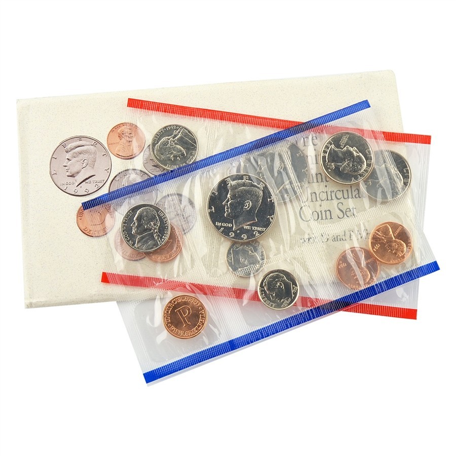 1992 P & D - U.S. Uncirculated Mint Set (OGP)