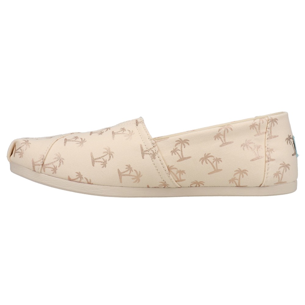 TOMS Alpargata Slip On Womens Beige Flats Casual 10018003T
