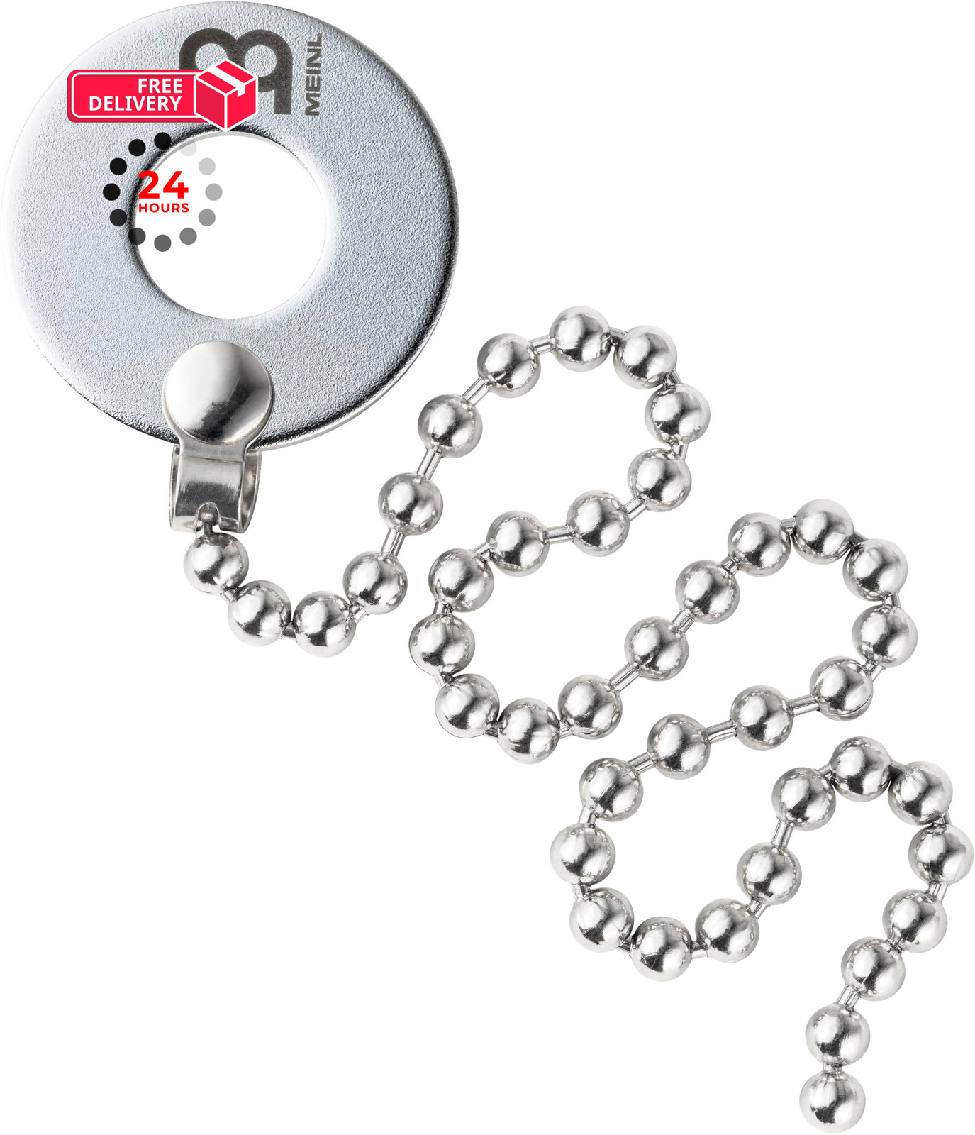Meinl Cymbals Bacon Cymbal Sizzler Chain for Ride, 10.5", Stainless steel