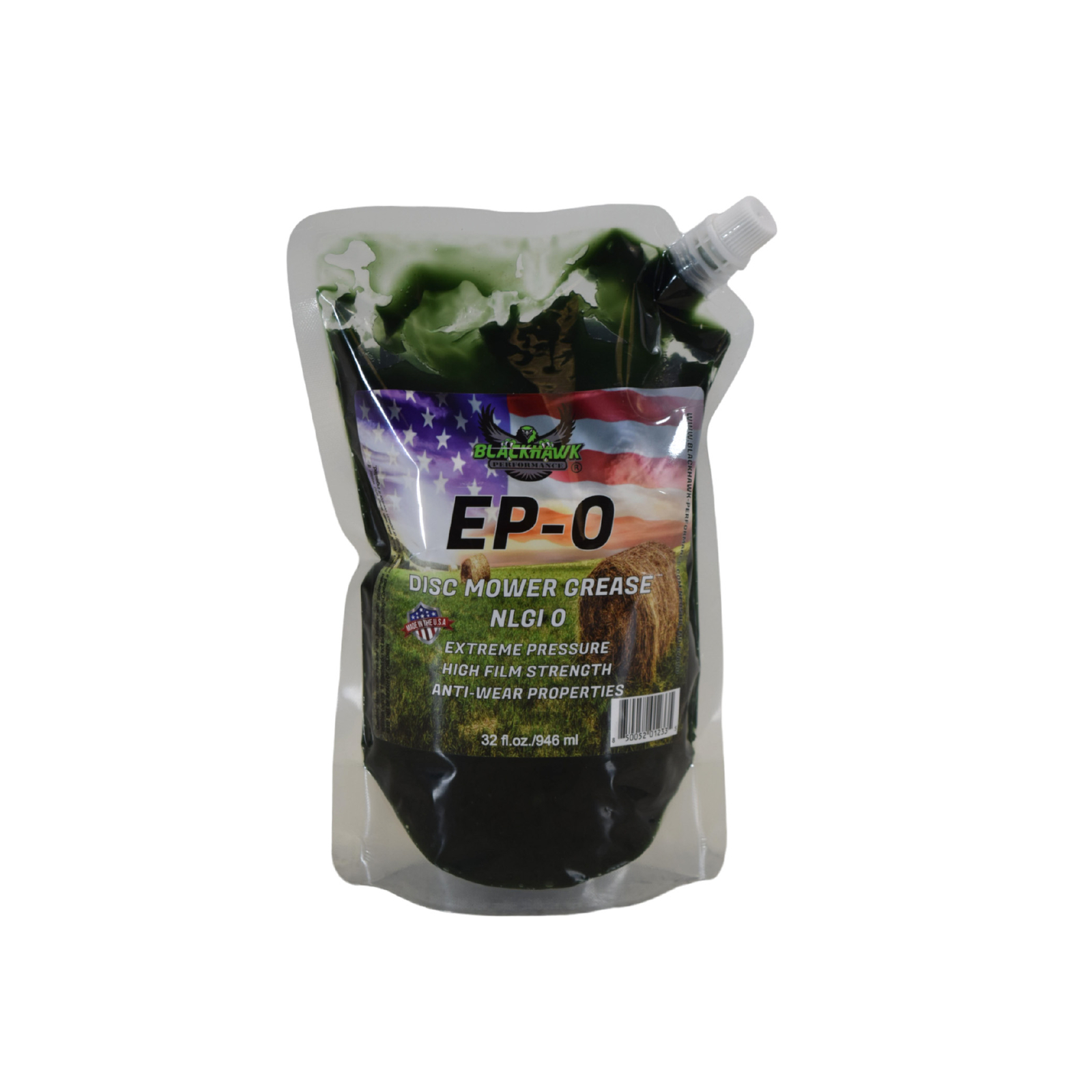 Blackhawk Performance Lithium EP-0 Grease for Disc Mowers 32 oz EZ Squeeze pouch