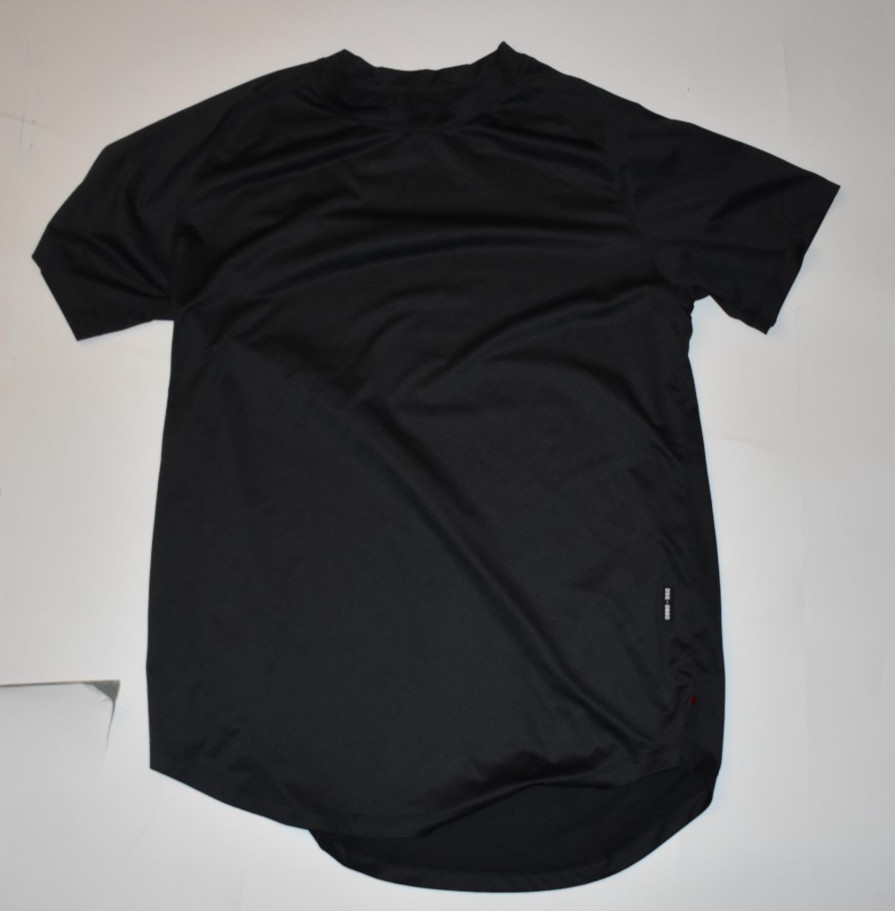 ASRV Men's Size M Black DSG-0660 Aerosilver Established Tee Activewear