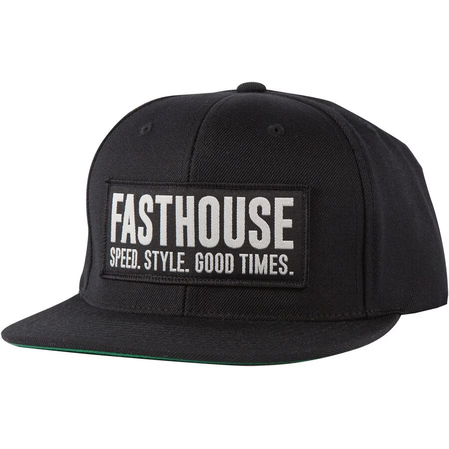 Fasthouse Blockhouse Hat - Black 6011-0000