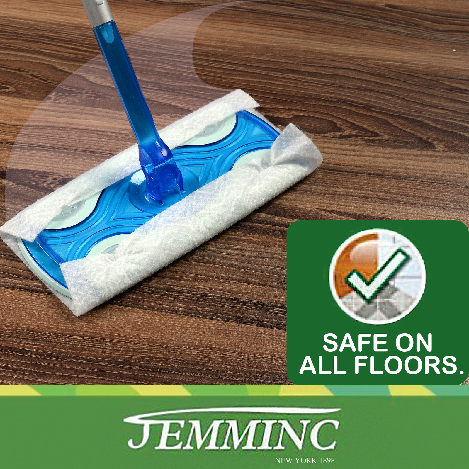 Sweeper Dry Sweeping Pad, Multi Surface Refills for Floor Mop, (26 Count)