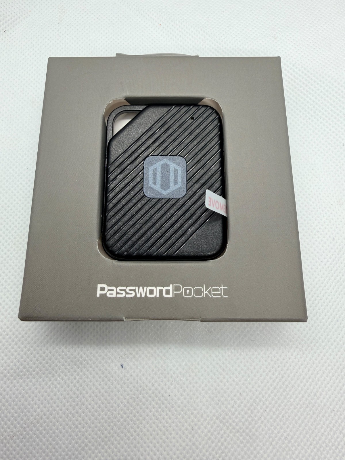 Atlancube Password Pocket Hardware Password Manager Black