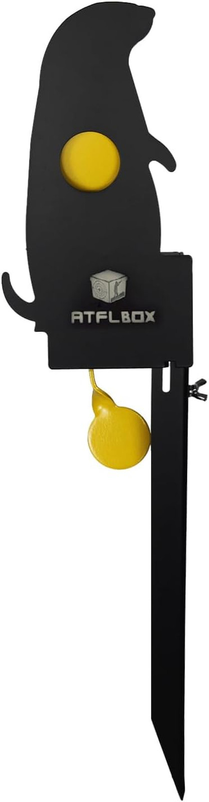 Metal Prairie Dog Air Gun Pellet BB Guns Rimfire Resetting Target, Rated for .17