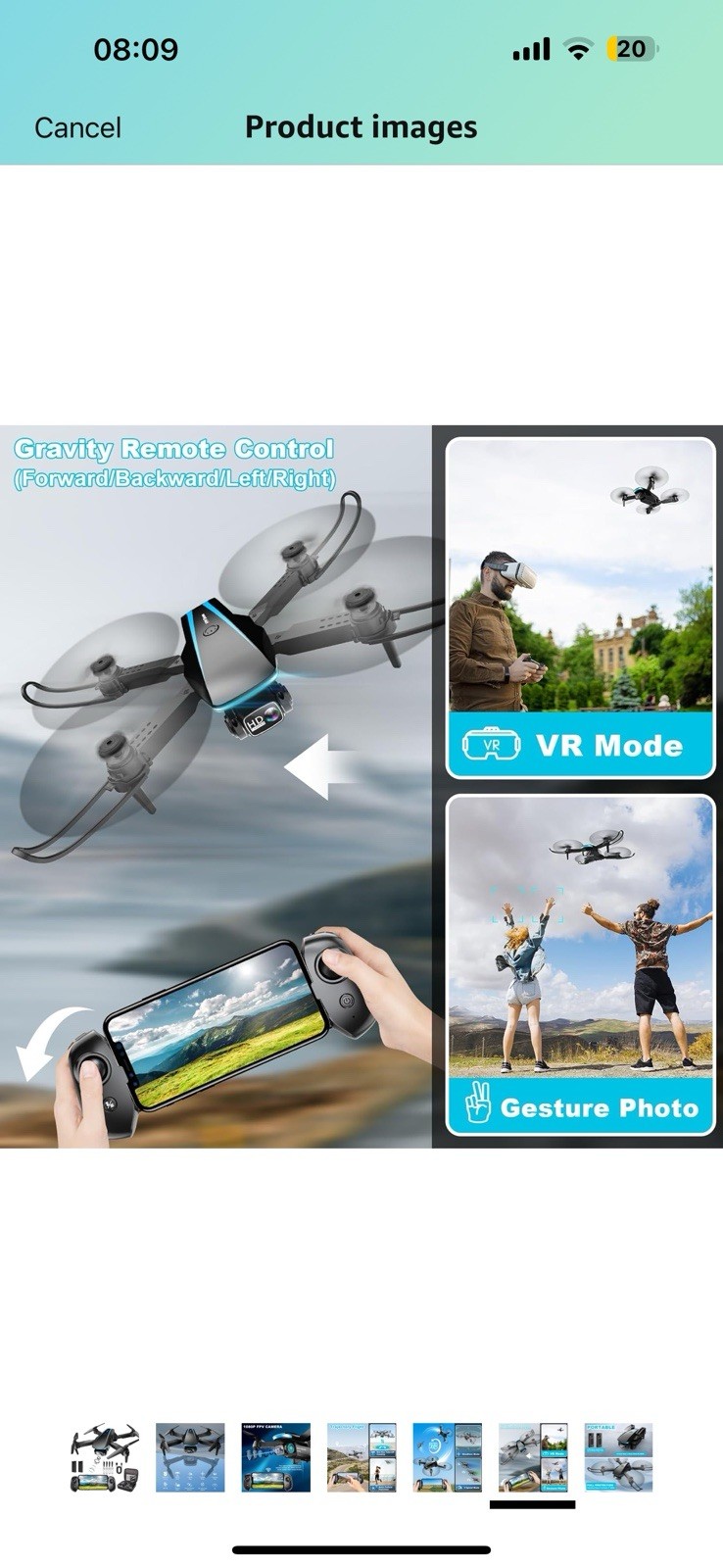 Drone with camera