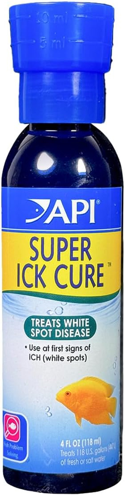 API LIQUID SUPER ICK CURE Fish remedy, Freshwater and Saltwater Fish Medication