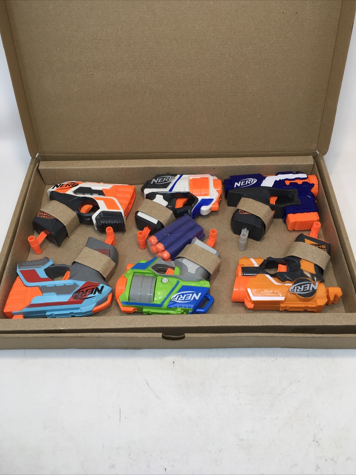 Hasbro Nerf Microshots 6 Blaster Bundle