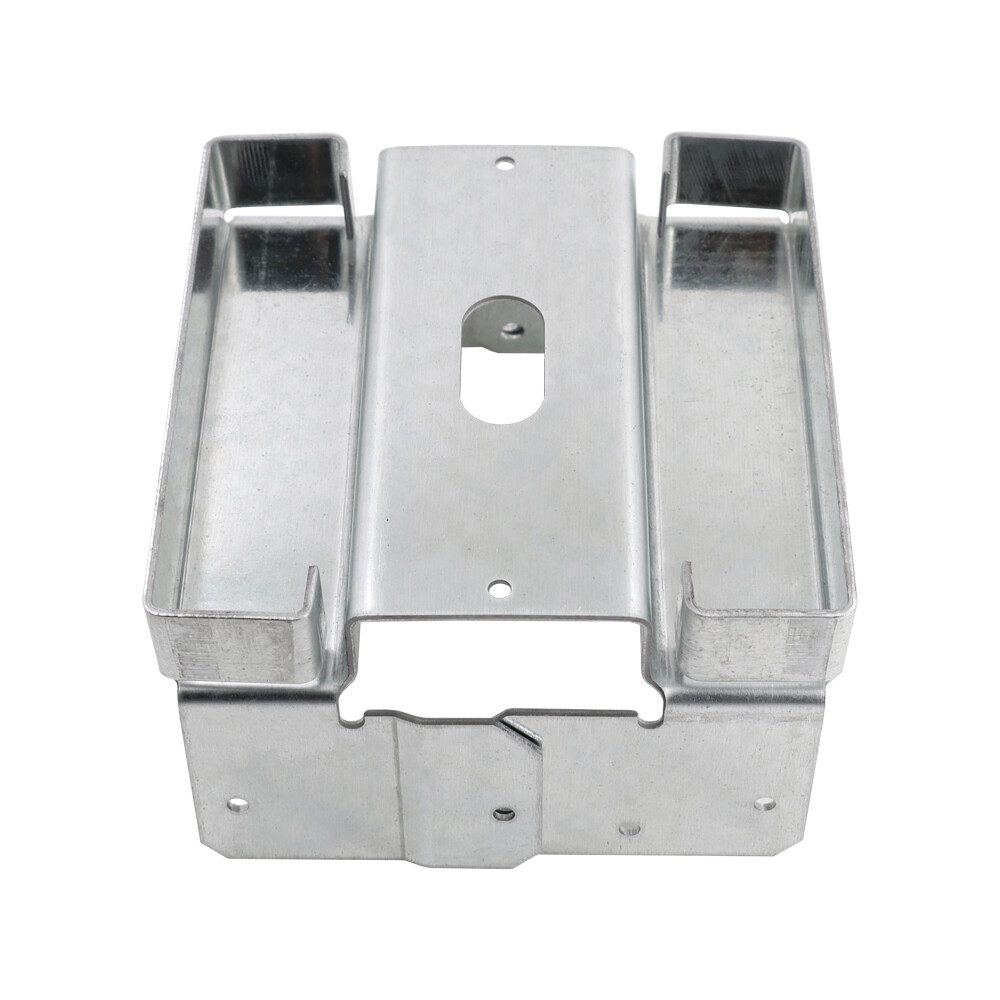 TIEWARDS ABA66Z ZMAX Galvanized 14-Gauge 6x6 Adjustable Post Base 10-per Box