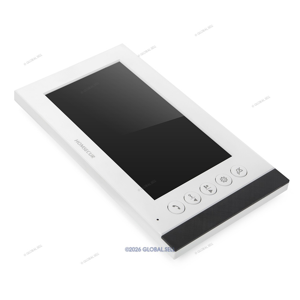 HOMSECUR 7" 4 Wire HD Video Door Phone Call Intercom RFID Keyfobs Night Vision