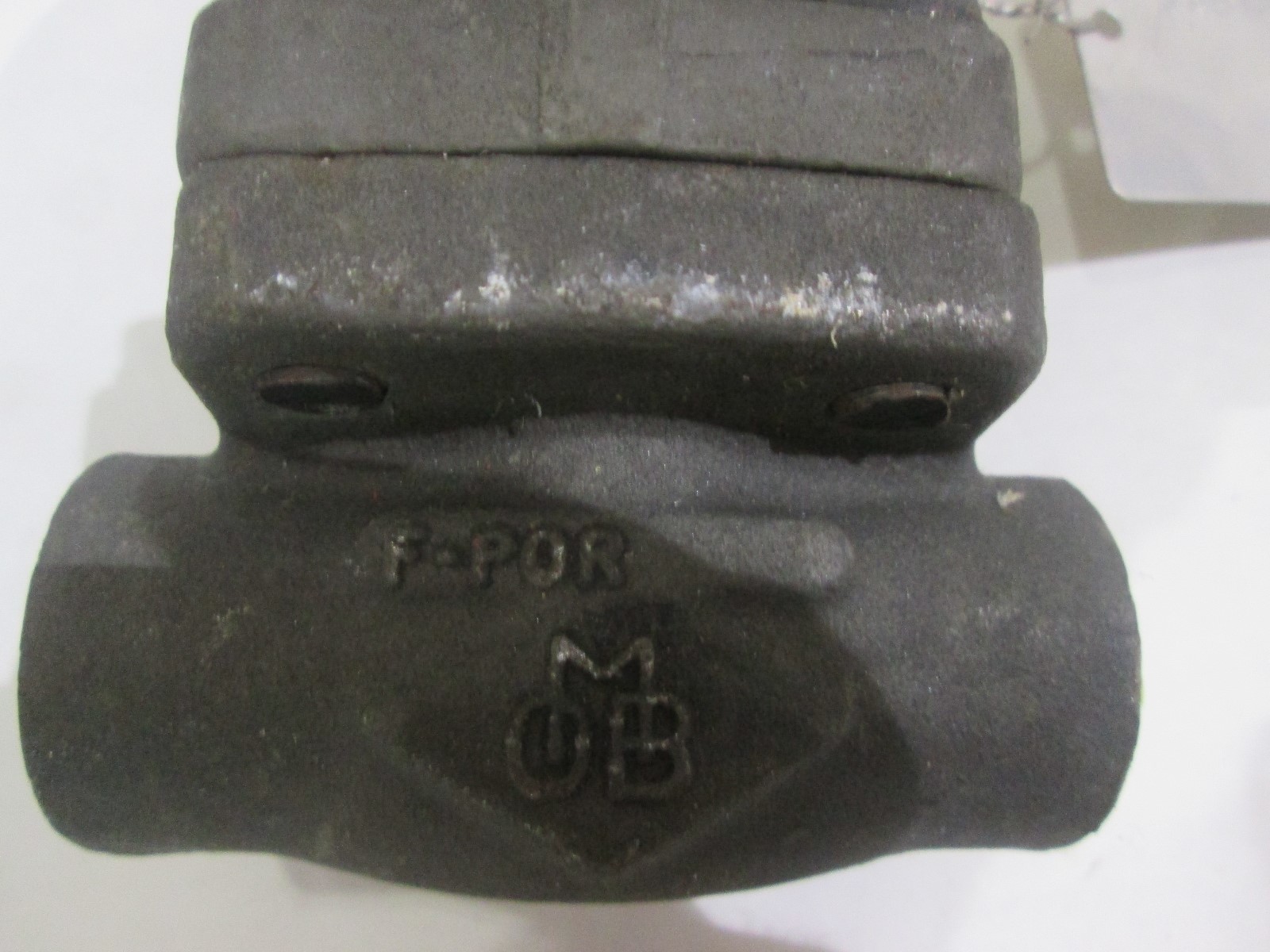 OMB Class 800 1/2" Sockect Weld Gate Valve Cat # 813
