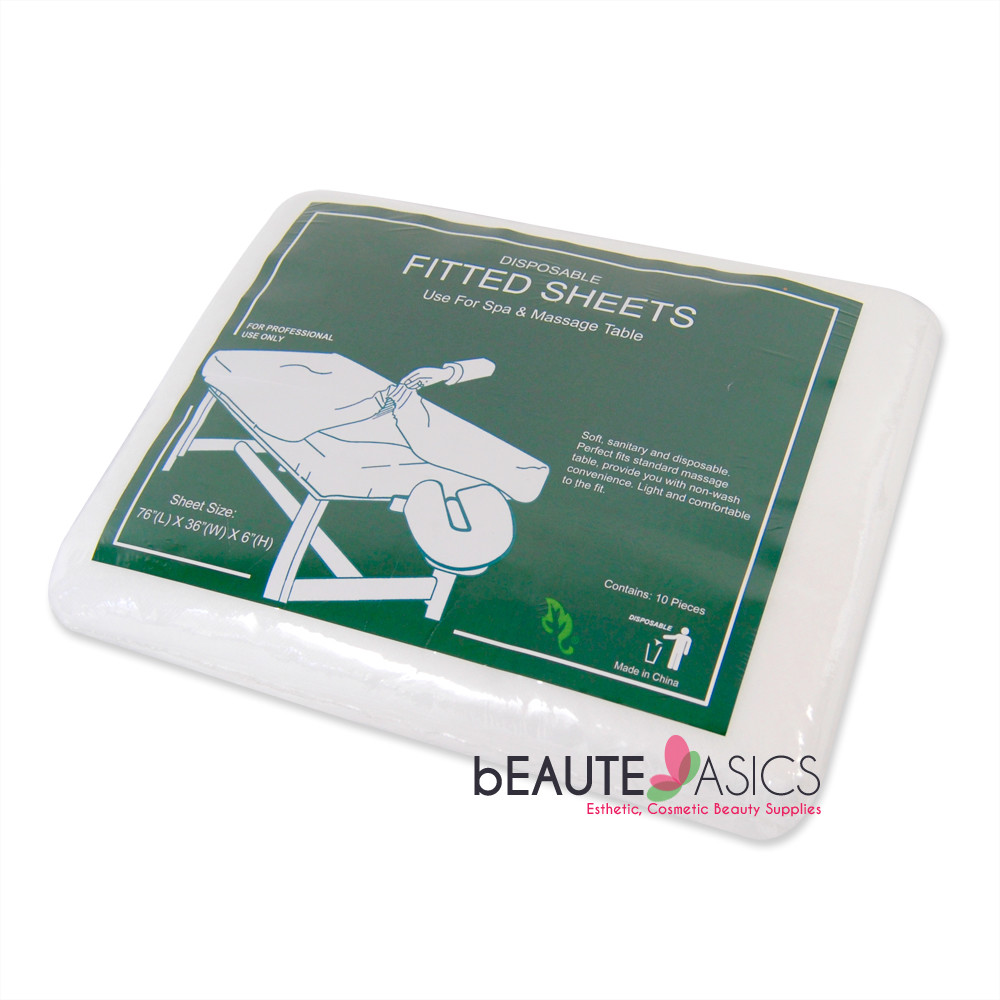 10 Pcs 76x36x6 Disposable Fitted Sheets Massage Table Covers (BD1201x1)