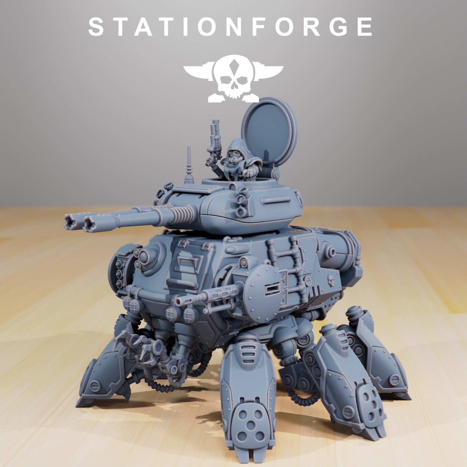 Scavenger Tank Crawler, Tech Adepts, Mech Division, LEGS AND WAIST ONLY