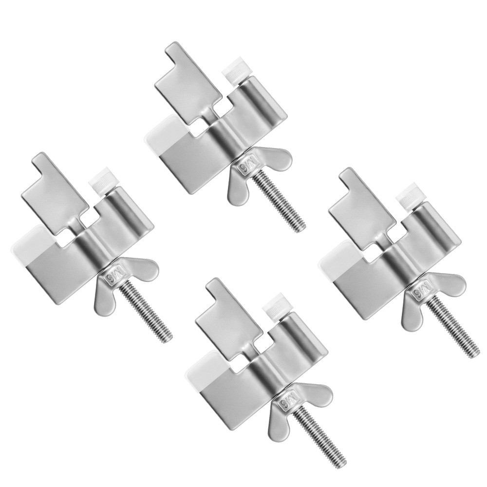 4PCS Steel Travel Portable Door Lock for Door Security Anti-Theft Stopper Door