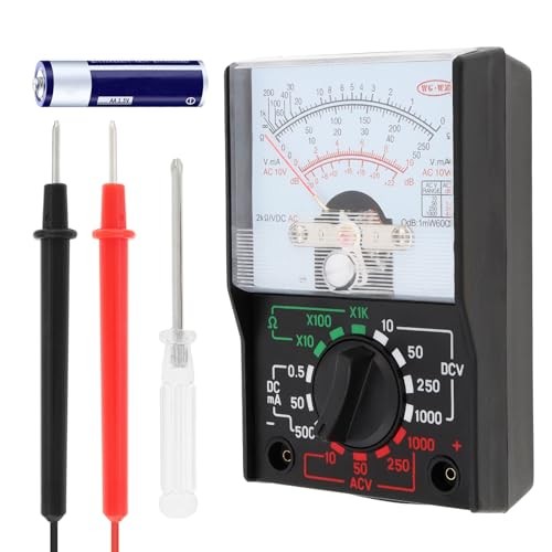 Mini Analog Multimeter Electric AC/DC Current OHM Decibels Voltage Voltmeter