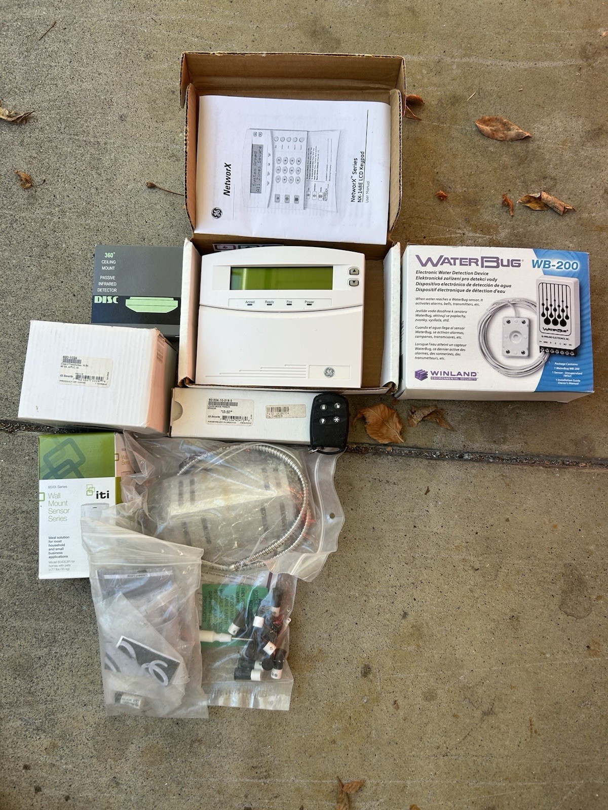 Security Systems Miscellaneous Items Lot of 10