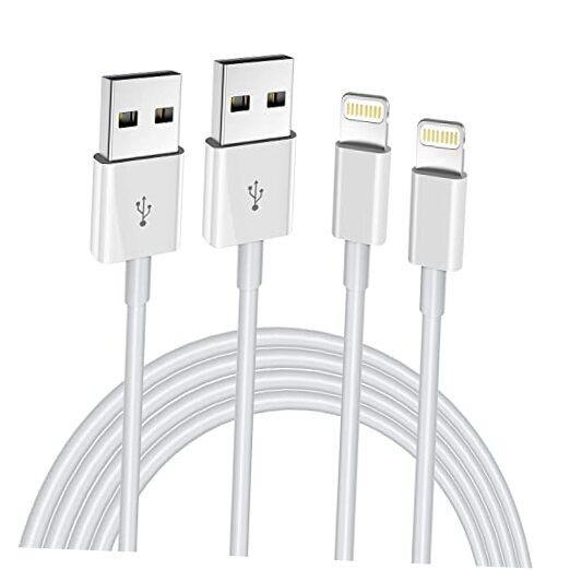 iPhone Charger Lightning Cable,2 Pack Apple MFi Certified USB iPhone 2Pack 6FT