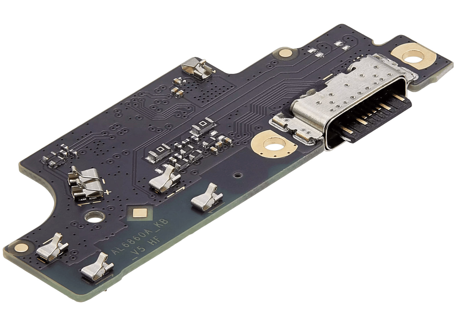 Charging Port With PCB Board Compatible For Xiaomi Redmi Note 13 Pro 4G