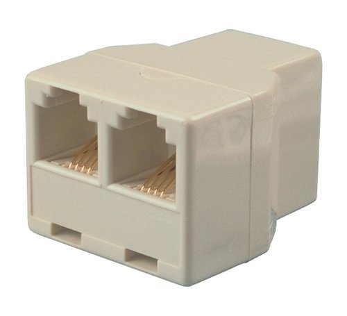 NEW Allen Tel AT330-4 Phone Splitter RJ-14 Female 4C6P Jack Modular Coupler RJ14