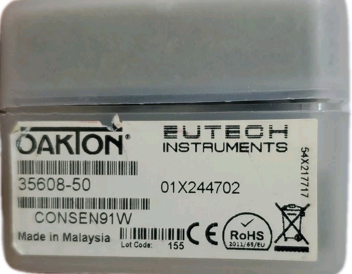 Oakton Conductivity Probe Butech Instruments For CONSEN91 Open Box