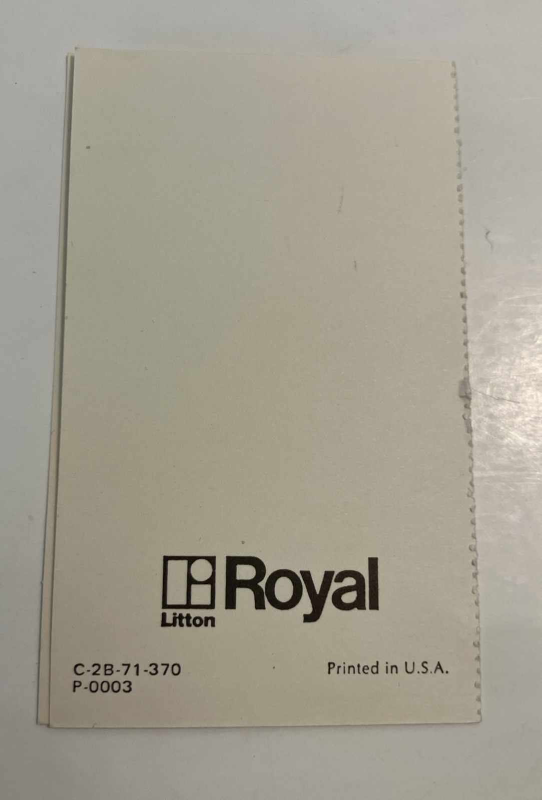 VTG Litton Royal Digital V Calculator w/Charger, Manual, Case RARE TESTED/WORKS!