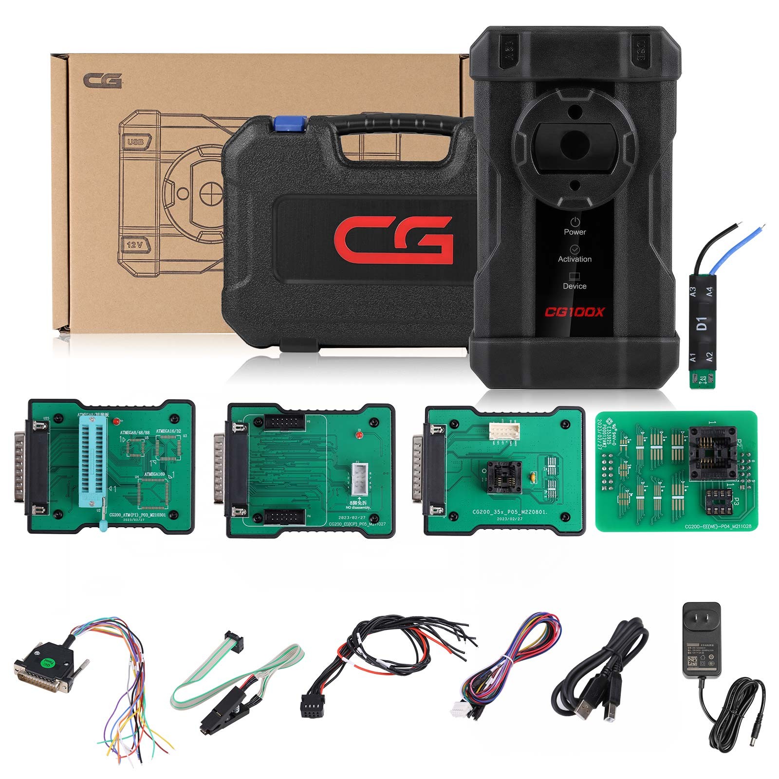 CGDI CG100X Programmer S-RS Tool Mi-.leage Adjustment and Chip Reading