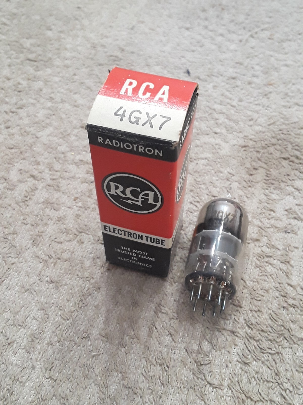 NOS RCA 4GX7 Vacuum tube